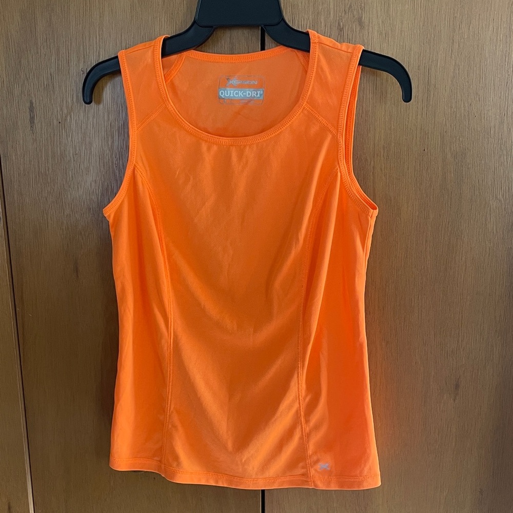 Xersion Bright Orange Tank Top